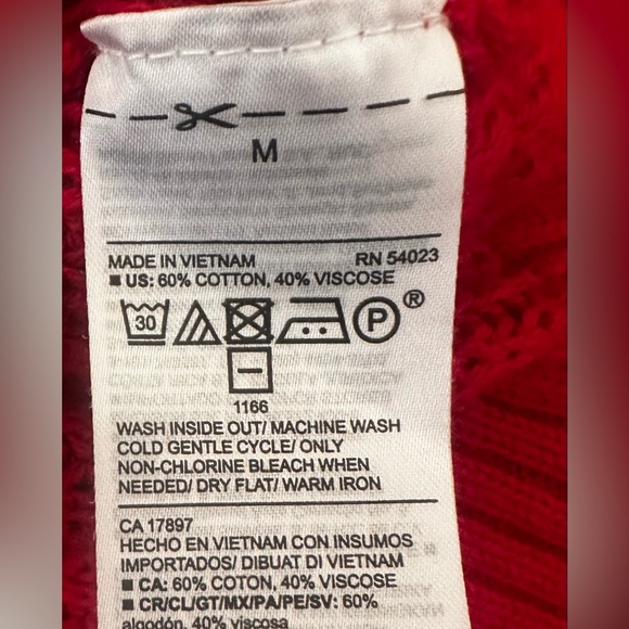 Old Navy Red Sweater - Picture 2 of 6